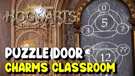 hogwarts legacy charms door puzzle|Hogwarts Legacy: How to open Charms Classroom。